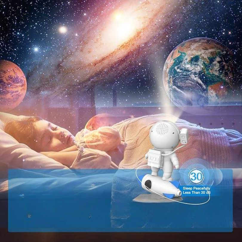 Ledsen™ AstronautProjector – LED Astronaut Galaxy Projektor Natt Lys