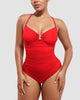 Icone™ ShapingSwimsuit: Elegant Kryss Ryggstropp Kroppsformende Badedrakt