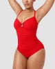 Icone™ ShapingSwimsuit: Elegant Kryss Ryggstropp Kroppsformende Badedrakt
