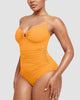 Icone™ ShapingSwimsuit: Elegant Kryss Ryggstropp Kroppsformende Badedrakt