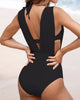 Icone™ HalterSwimsuit: V-hals Halter Stropper Midjeformende Badedrakt