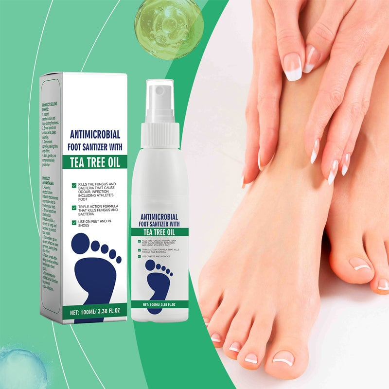 FootCare 1+1 GRATIS: Antimikrobiell Dyp Hydrering Fotpleie Spray
