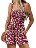 Icone™ SummerRomper: Kvinne Uten Ermer Firkantet Hals Sommer Romper