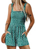Icone™ SummerRomper: Kvinne Uten Ermer Firkantet Hals Sommer Romper