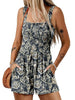 Icone™ SummerRomper: Kvinne Uten Ermer Firkantet Hals Sommer Romper