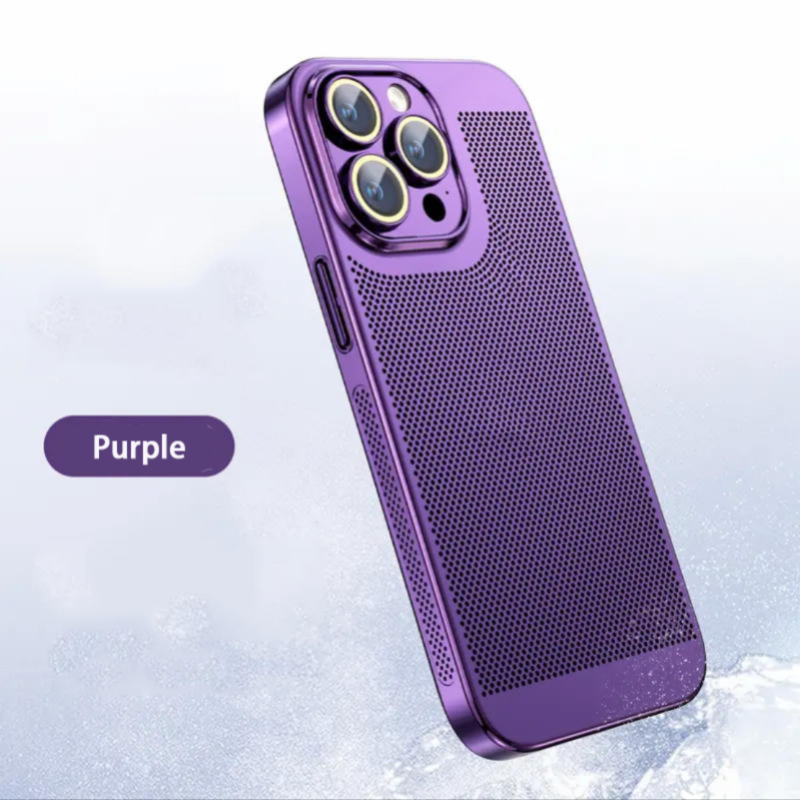 PhoneCase: Stilig Moderne Ultratynn Metallisk Telefon Etui
