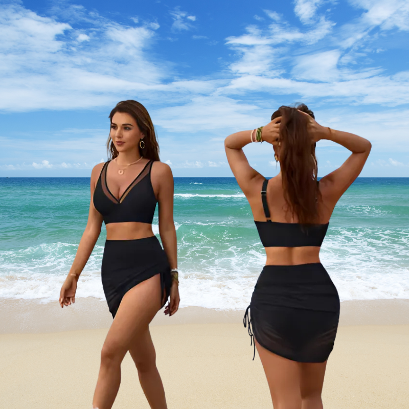 Icone™ BikiniSet: Komfortabelt Og Stilig Badetøy I Mesh 2-Delers Sett