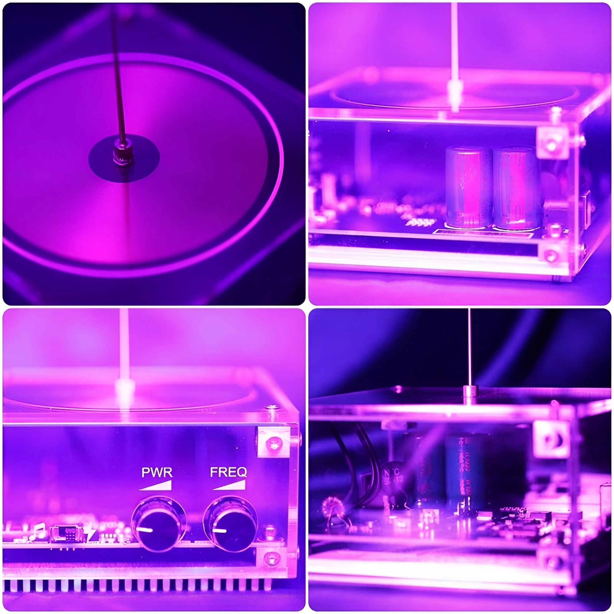 MusicalSpark: Tesla Spol Elektrisk Musikalsk Gnist Og Lyn Enhet