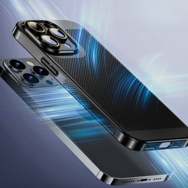 PhoneCase: Stilig Moderne Ultratynn Metallisk Telefon Etui
