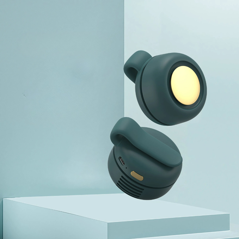 ClipFan - Mini Oppladbar Nakke Og Midje Klips Vifte