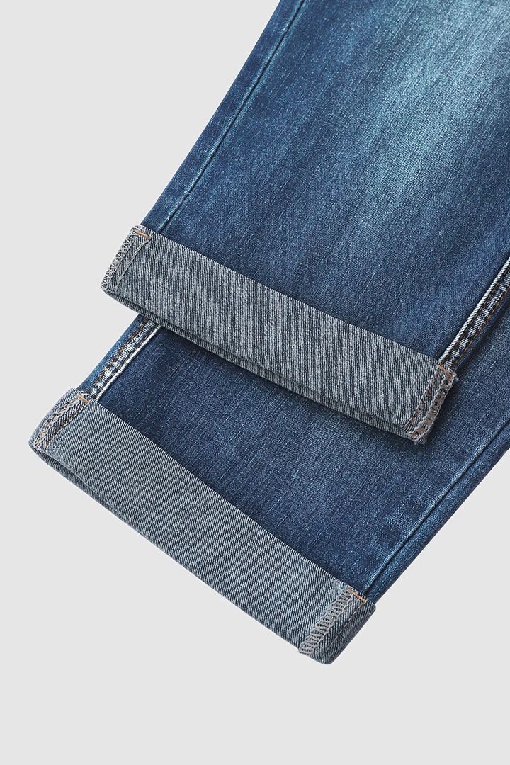 Icone™ KneeDenim: Strekkbare, Stilige Denimbukser I Knelengde