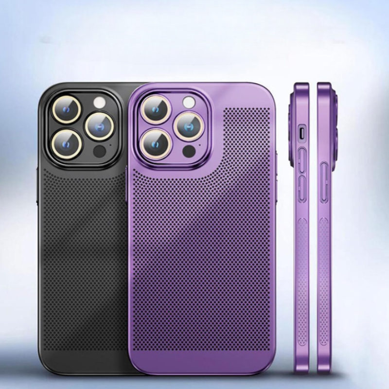 PhoneCase: Stilig Moderne Ultratynn Metallisk Telefon Etui