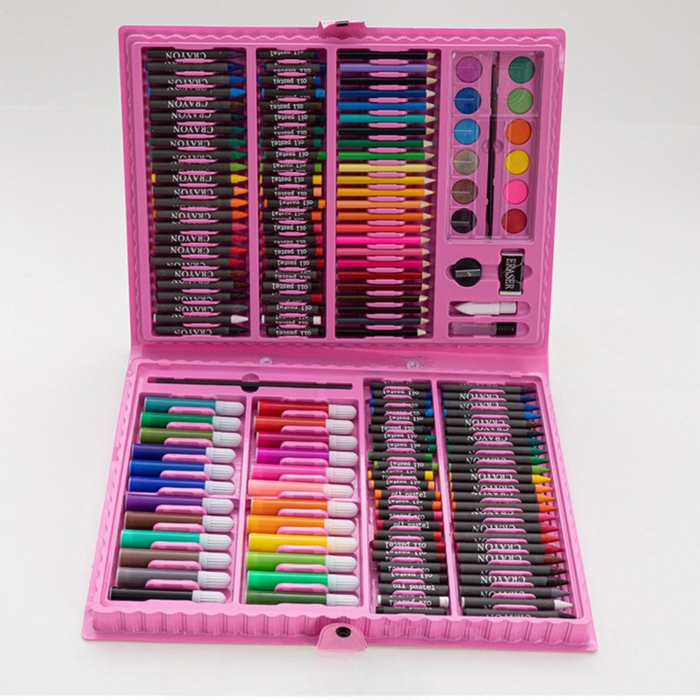 Kletshuts™ ColoringSet: Fantastisk Bærbar Barn Fargelegging Kit