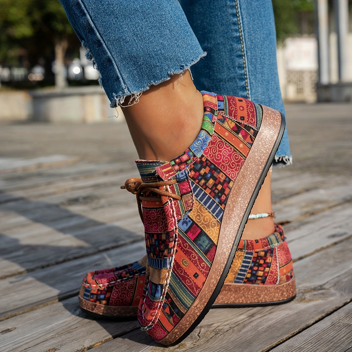 Happy™ ColorfulShoes: Stilig Moderne Design Damesko