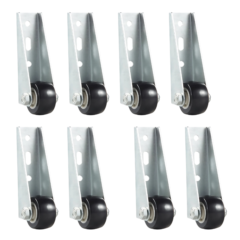 Globetrek° CasterWheels 4+4 GRATIS: Plassbesparende Tung Plikt Kaster Hjul