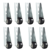Globetrek° CasterWheels 4+4 GRATIS: Plassbesparende Tung Plikt Kaster Hjul