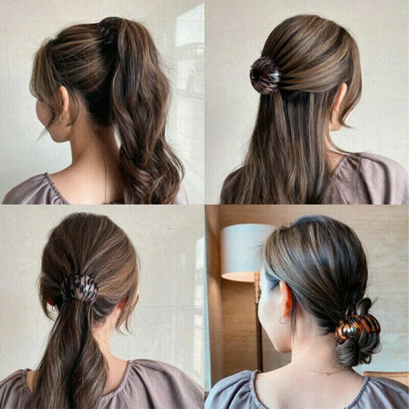 Rose® HairBun: Kvinner Lat Hår Bun Holder