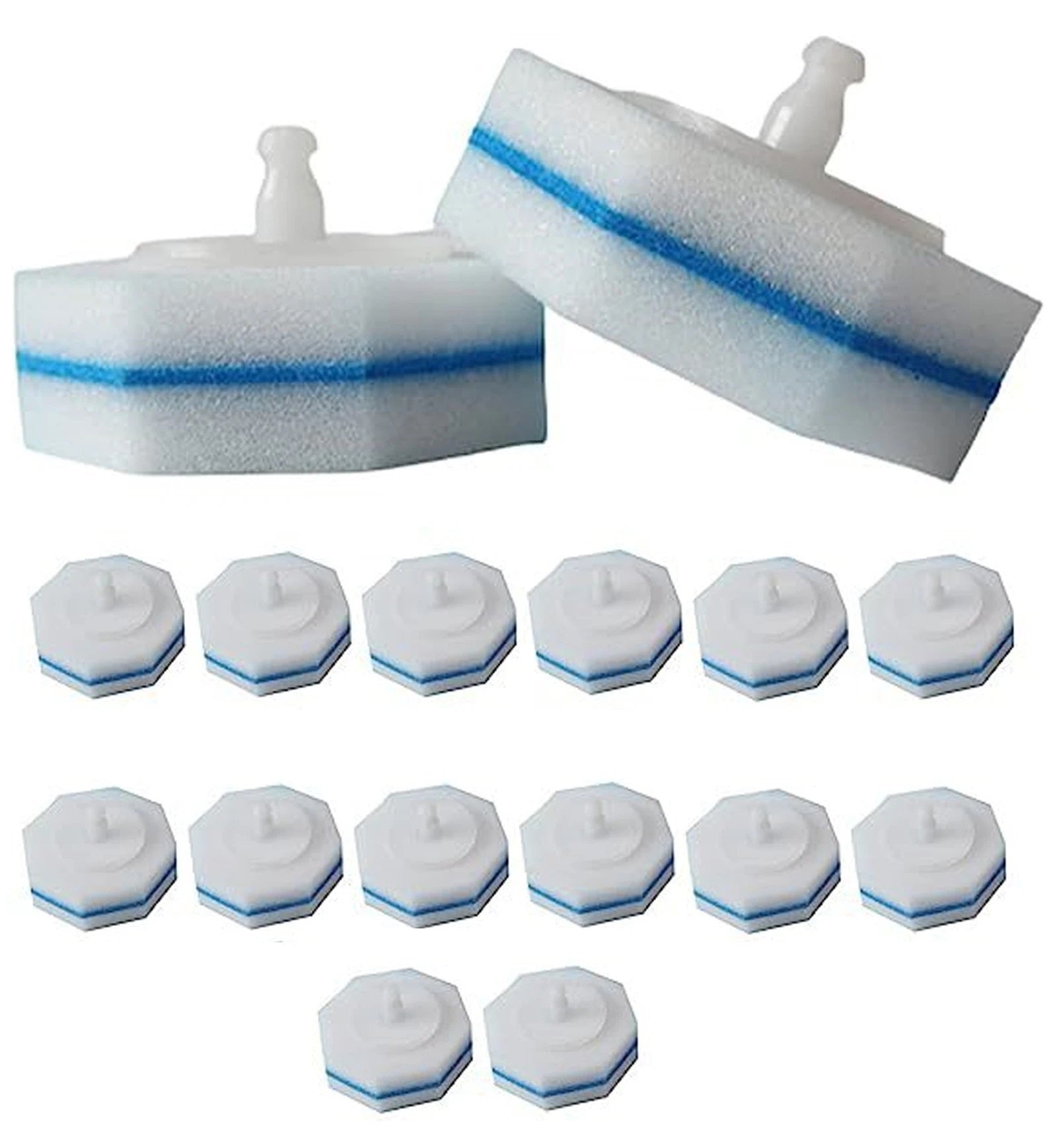 Cleaner Pro° ReplacementScrubber: Engangsbruk Toalett Rengjøring Erstatning Hoder