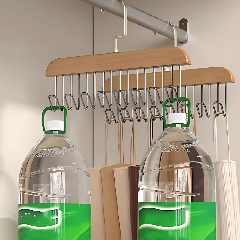 GlideHold® ClosetHanger 1+1 GRATIS: Holdbar Plassbesparende Allsidig Klærhenger