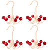 GlideHold® HangerHooks: 360° Svingbar 6 Kroker Skaporganiserer Henger