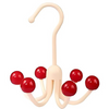 GlideHold® HangerHooks: 360° Svingbar 6 Kroker Skaporganiserer Henger