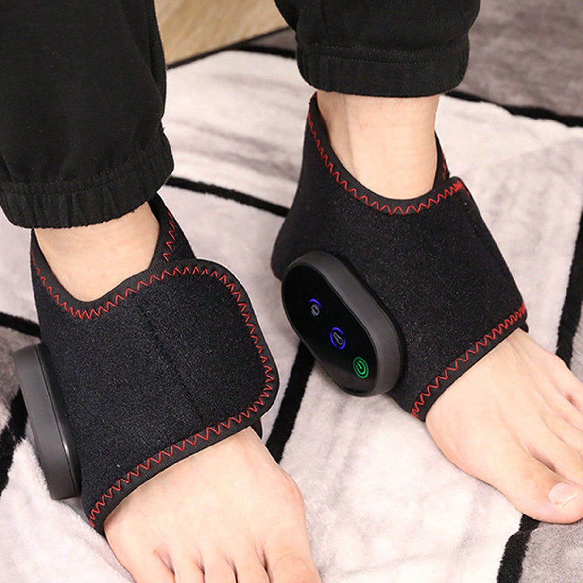 FootMassager: Oppladbar Trådløs Ankel Og Fotmassasjer