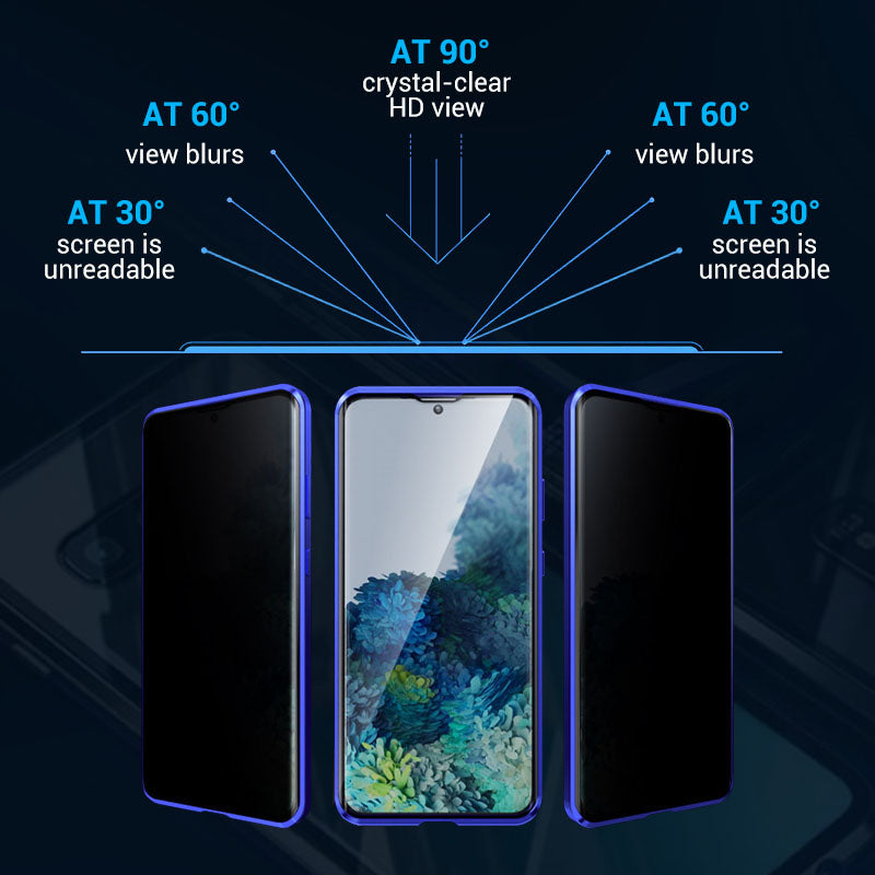 ScreenPrivacy - Anti-Kikking Magnetisk Skjer Personvern Mobil Telefonveske