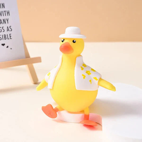 Kletshuts™ SqueezeDuck: Squishy And Stress Avlastende Leketøy