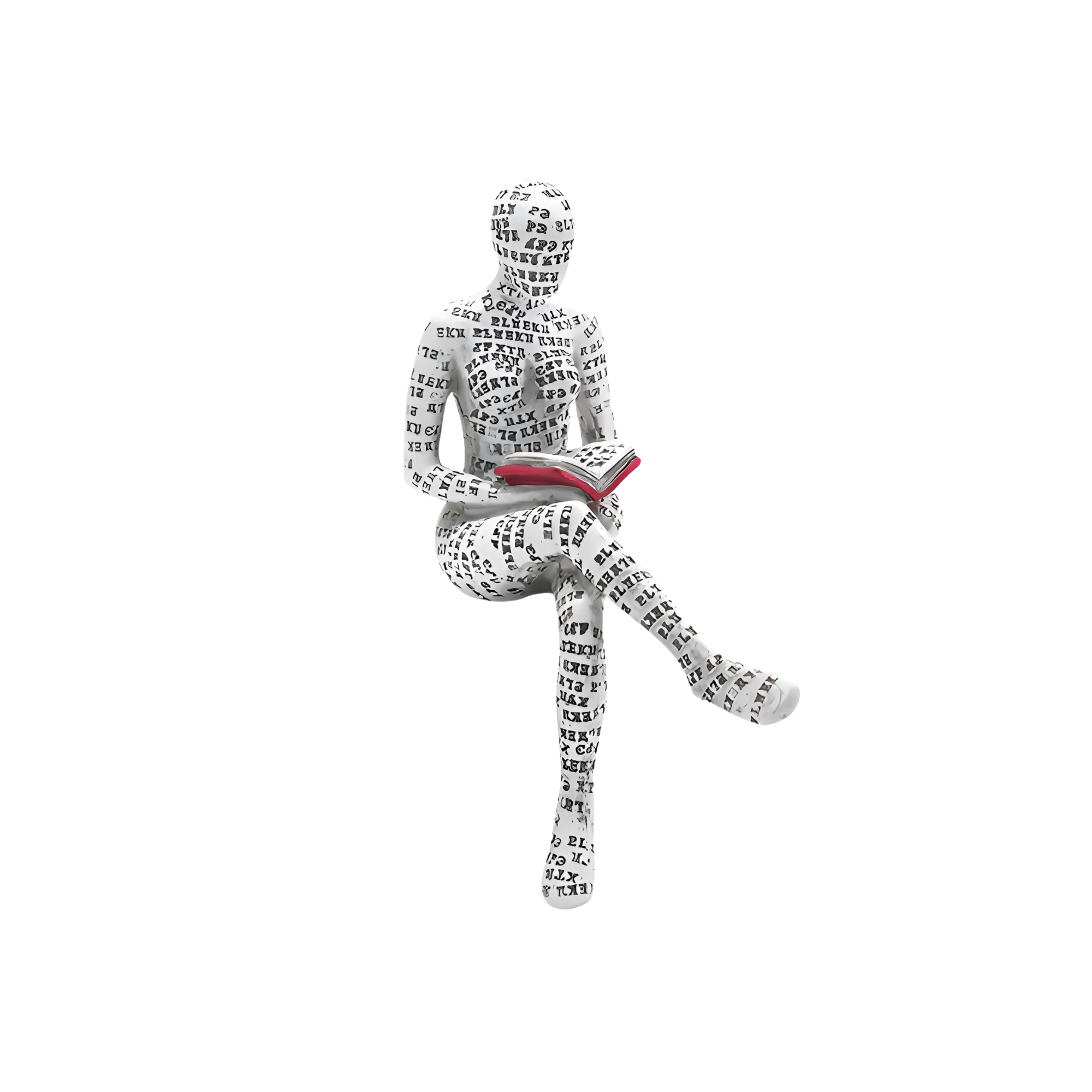 ReaderDecor 1+1 GRATIS: Lesing Figur Dekor for Skrivebord Og Hylleutstilling