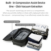 Icone™ CompressionBag: Plassbesparende Komprimering Vakuum Reise Veske