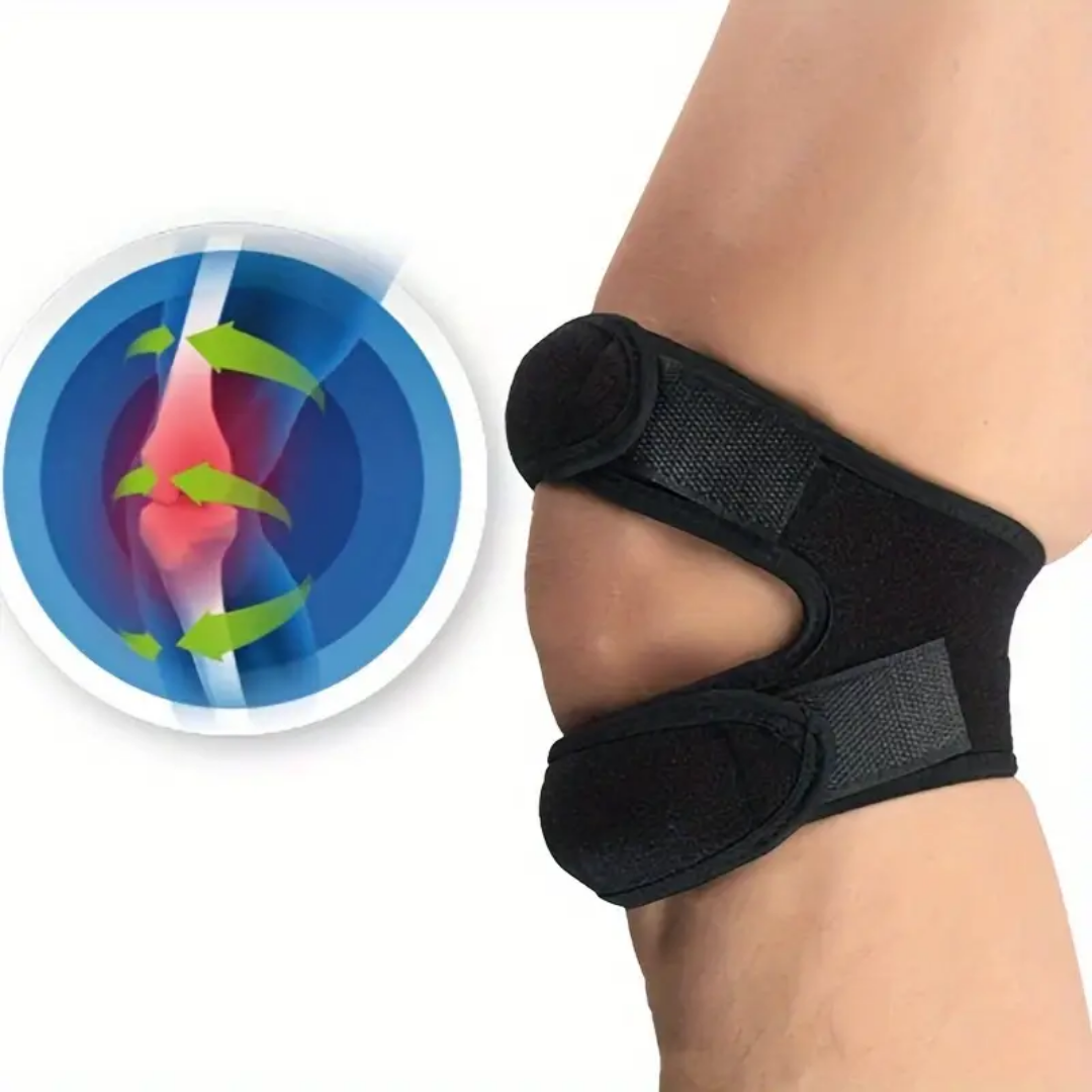 Icone™ KneeBrace 1+1 GRATIS: Justerbar Kne Stropp Borrelås Støtte Og Beskytter Støtte