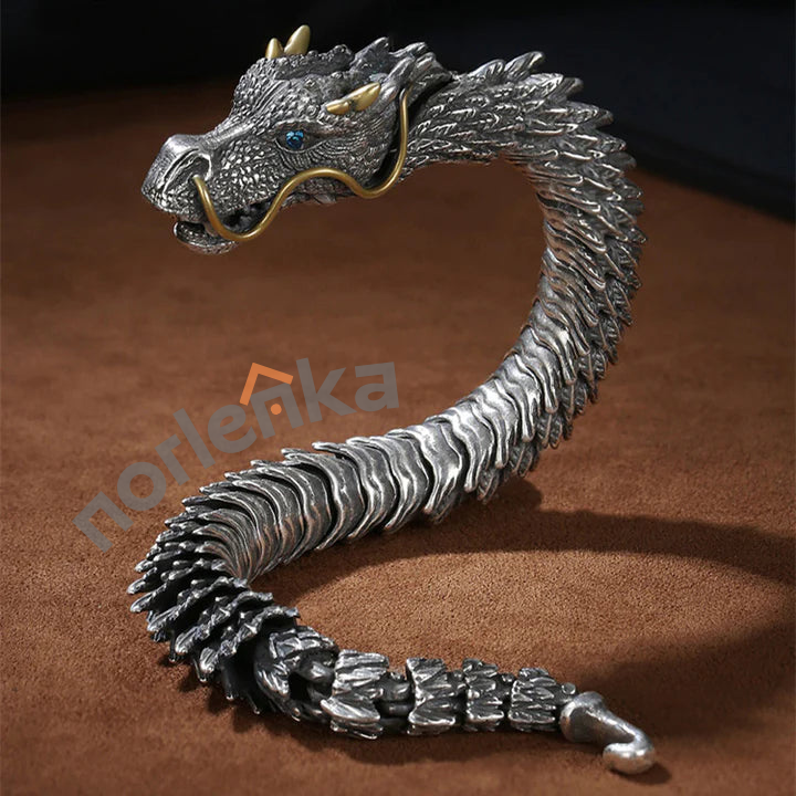 Jewelance™ SilverDragon - Sterlingsølv Sølv Armbånd