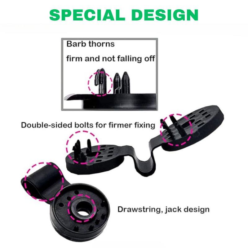 GlideHold® ShadeClips: Utendørs Telt Og Stoffskygge Holdbare Klipp