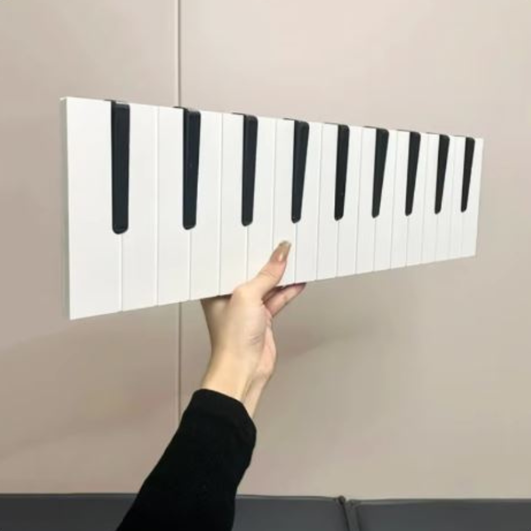 GlideHold® PianoRack: Pianotangenter Tre Frakk Rack