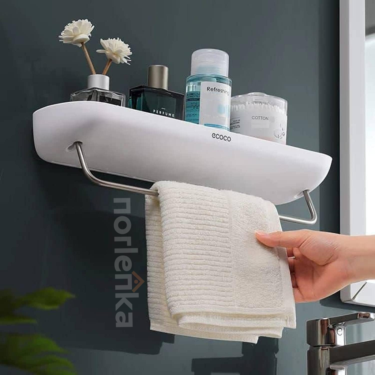 GlideHold® MountShelf - Easy Mount Oppbevaringshylle