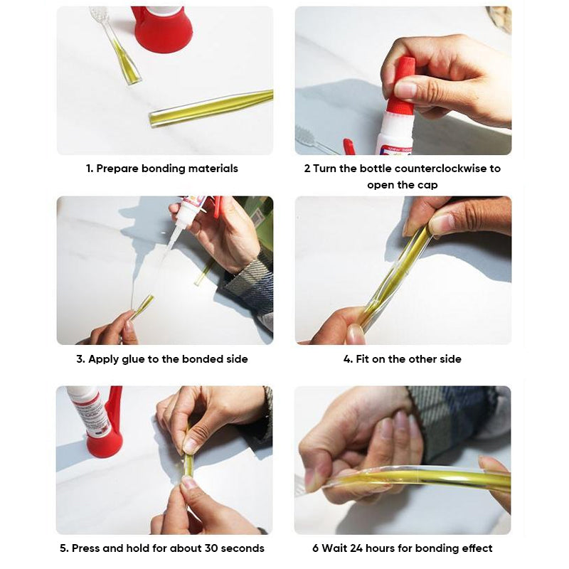 StrongGlue 1+1 GRATIS - Universal Sterkt Klebende Rask Binding Lim