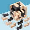 Kletshuts™ PuzzleCube: 3D Tre Rubics Puslespill Terning