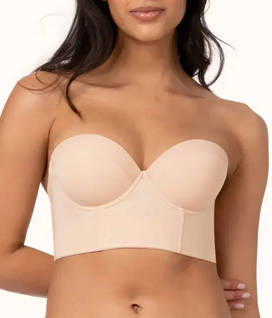 Icone™ StraplessBra: Full Støtte Skulpturere Passform Stroppeløs Bh