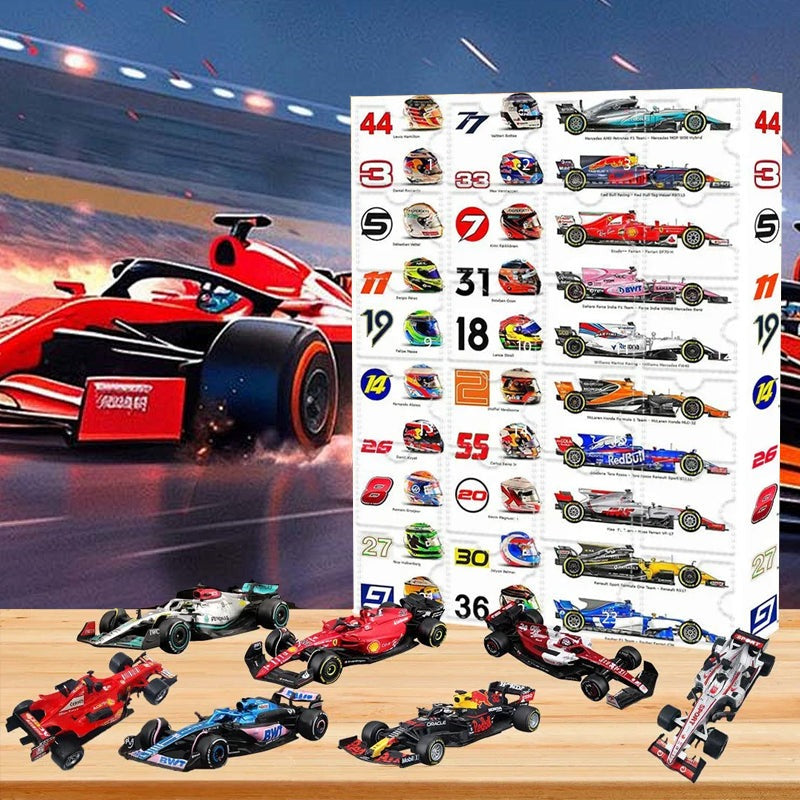 RacingCalendar - Formel 1 Racing Biler Advent Kalender