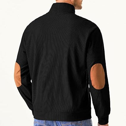 Icone™ CorduroySweatshirt: Fritids Langerme Kordfløyel Sweatshirt