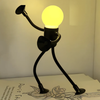Ledsen™ FigureLamp 1+1 GRATIS: Myk Lys Fleksibel Figur Nattlampe