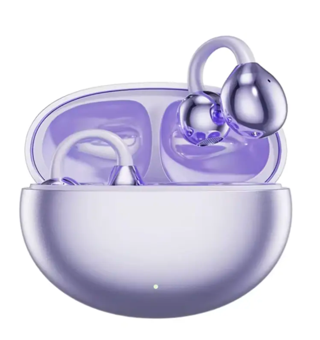 Clip-OnEarphone: Multifunksjonell Klar Lyd Komfortabel Klipp-På Øretelefon