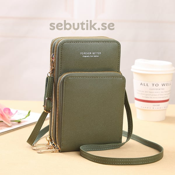 Icone™ PetiteBag - Mini Lær Crossbody Budbringer Veske