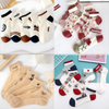 Happy™ MeshSocks: Pustende Komfortabelt Gøy Design Mesh Ankelsokker