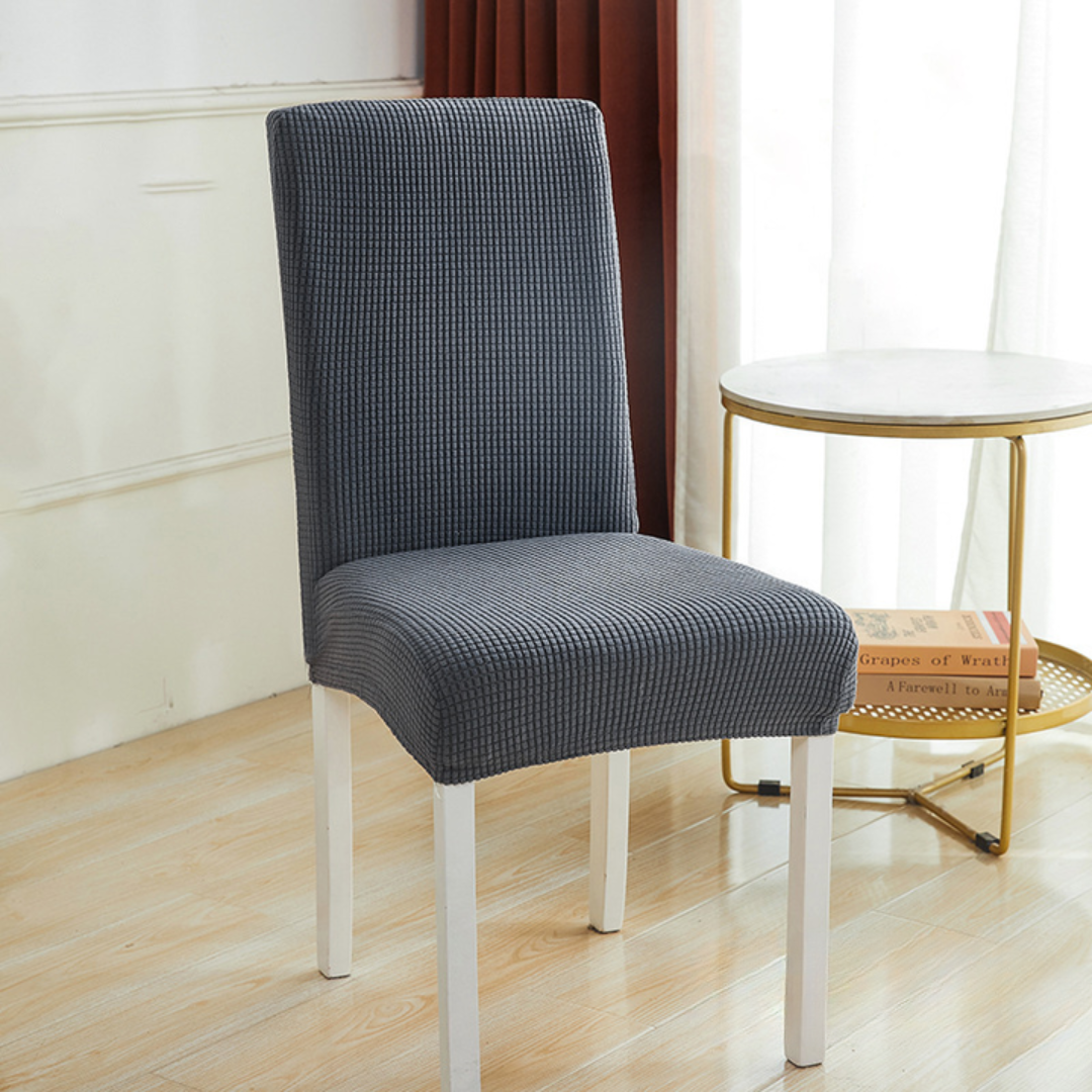 UltiFurni® ChairCovers 1+1 GRATIS: Elastisk Universell Spisestue Stol Trekk