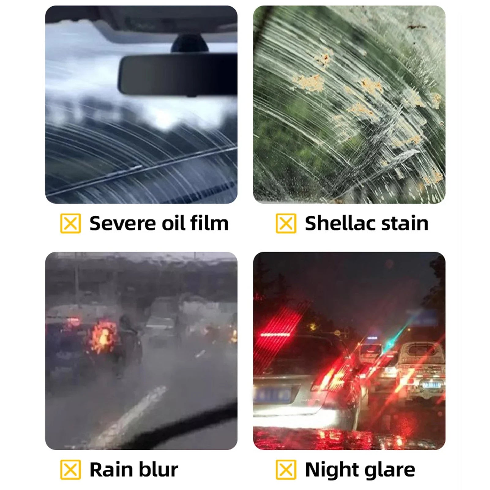 Cleaner Pro° GlassPolisher 1+1 GRATIS: Bil Glass Rengjøringsmiddel Og Polerings Flytende