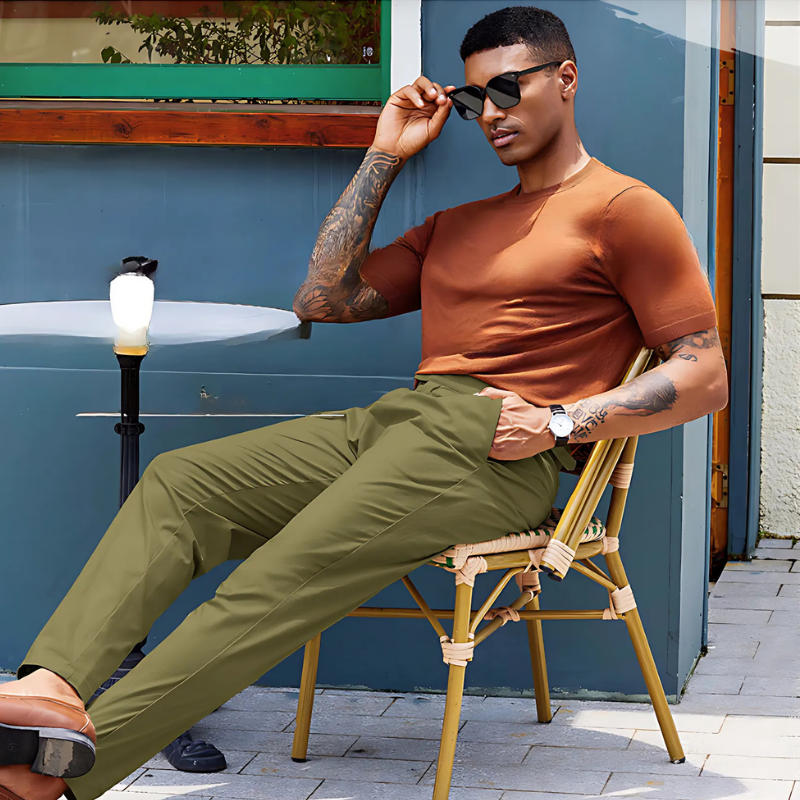 Icone™ AdjustablePants: Slim Fit Herre Justerbare Bukser