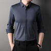 Icone™ StretchLongsleeve: Herre Rynkefri Stretch Langermet