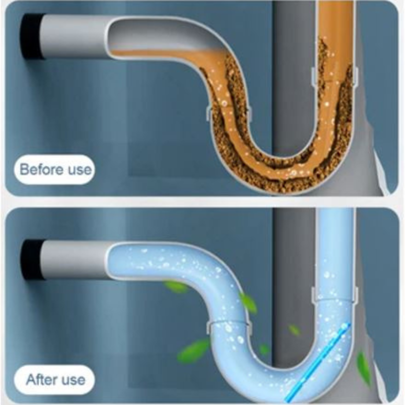 Cleaner Pro° DrainCleaner 1+1 GRATIS: Avløp Unclogging Og Rengjøring Sticks