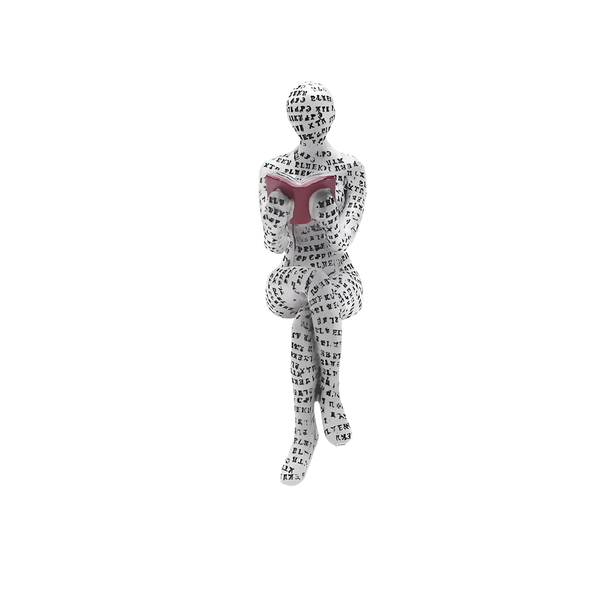 ReaderDecor 1+1 GRATIS: Lesing Figur Dekor for Skrivebord Og Hylleutstilling